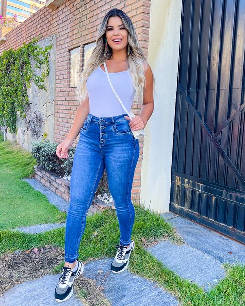 Calça Skinny C/elastano 20671 Unica