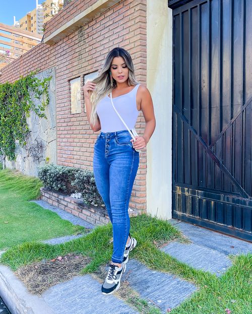 Calça Skinny C/elastano 20671 Unica