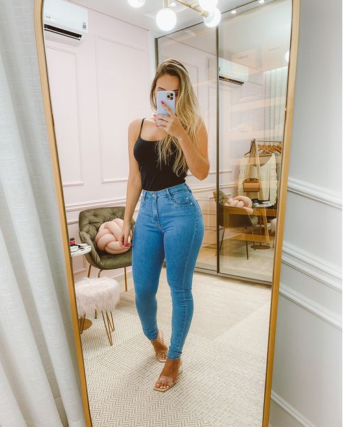 Calça Jeans Feminina Hot Fair   20273 Unica