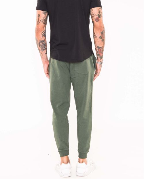 Calça Masculina Moletom Verde   90101v Verde