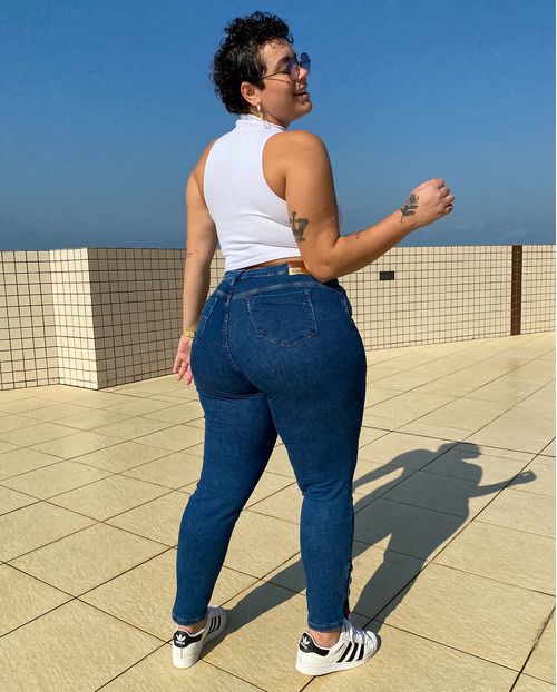 Calça Skinny Plus C/elastano 20566 Unica