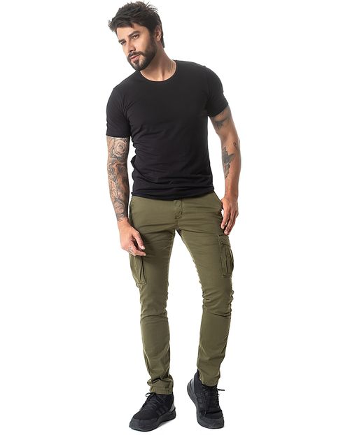 Calça Masc Cargo Itália 20482 Unica
