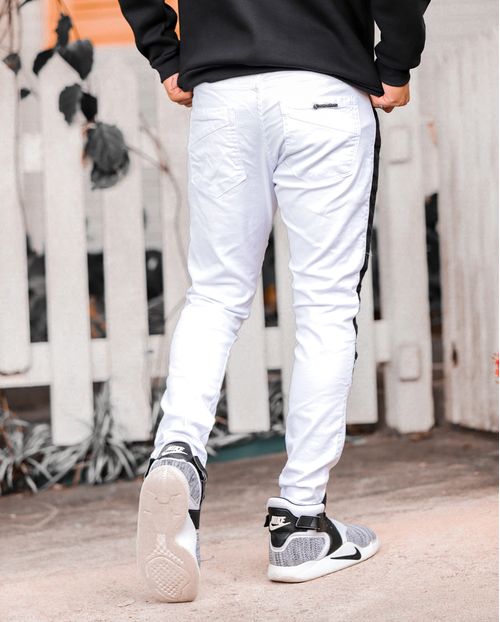 Calça Slim Itália Branca 21144b Unica