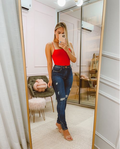 Calça Skinny Hot C/elastano 20156 Unica