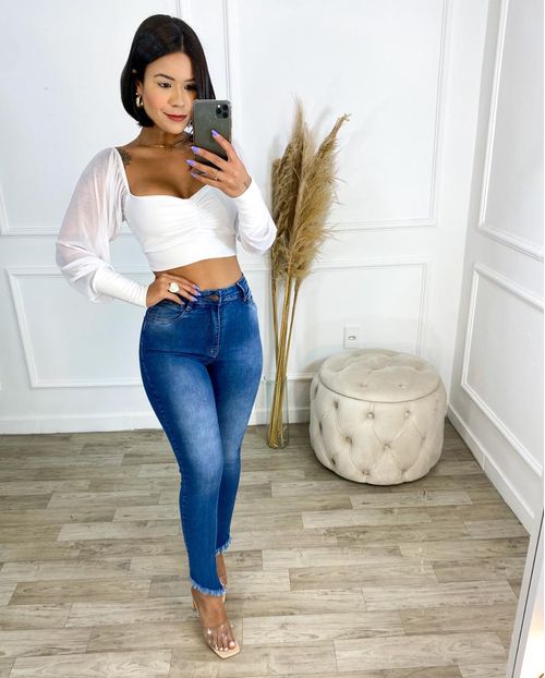 Calça Skinny Hot com Elastano 20159 Unica