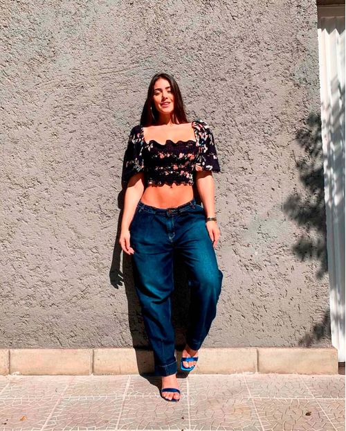 Calça Jeans Slouchy 18015 Escura