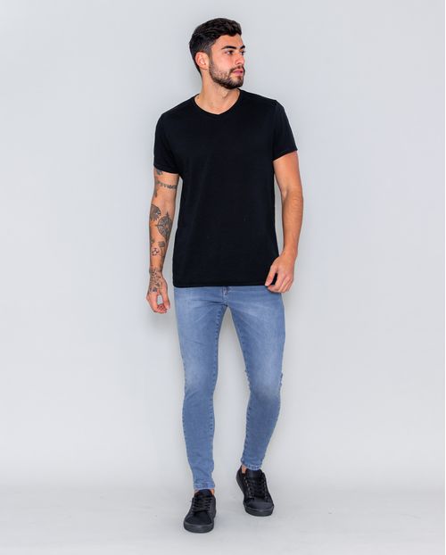 Calça Jeans Masculina Super Skinny  21882 Clara