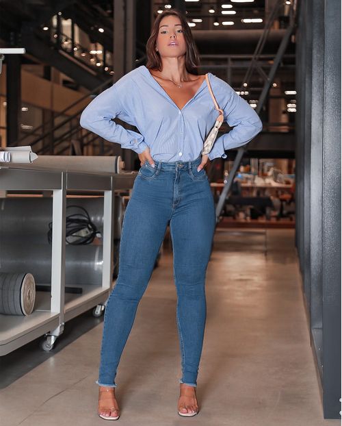 Calça Jeans Feminina Hot Pants V 20572 Unica