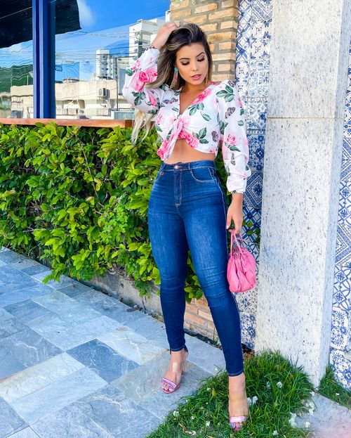 Calça Skinny Hot C/elastano 20589 Unica