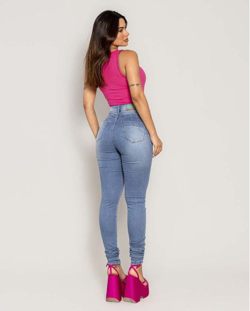 Calça Jeans Feminina Skinny Hot Fair Extreme Power 02760 Clara