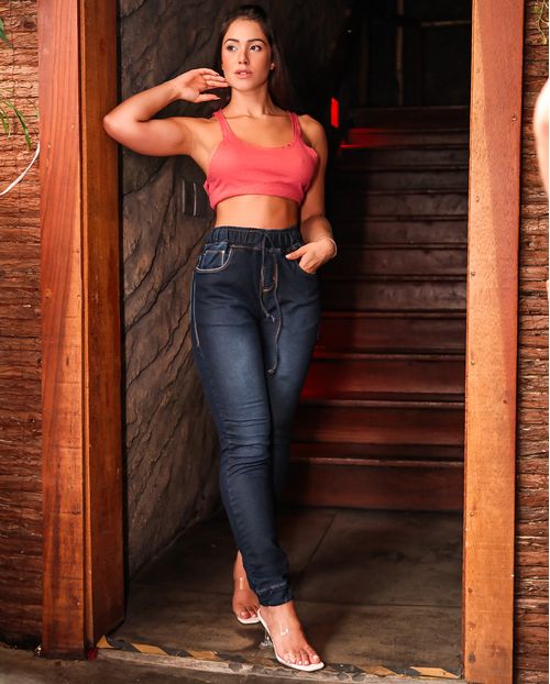 Calça Skinny C/cordão 20239 Unica