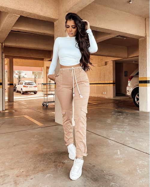 Calça Fem Jogging C/elastano 20224 Rosa Unica
