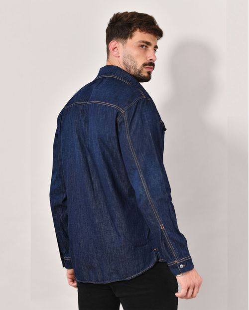 Camisa Masculina 22394 Escura