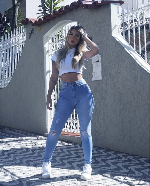 Calça Skinny C/elastano 20179 Unica