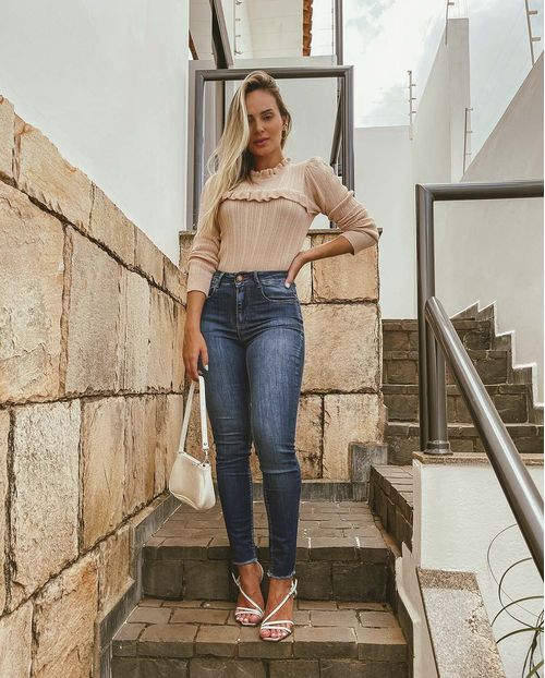 Calça Feminina Intermediaria Consciência Jeans Coleção Concept 20866 Unica