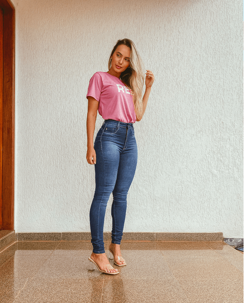 Calça Skinny Hot Fair Extreme Power 21796 Escura
