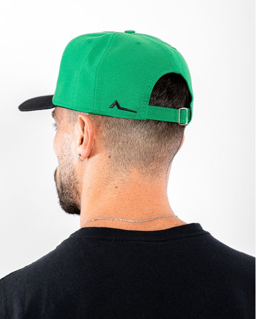 Boné  Strapback Verde-Escuro 00b10 Verde Escuro