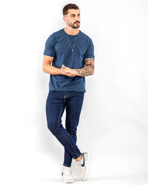 Calça Jeans Masculina Skinny  22556 Escura