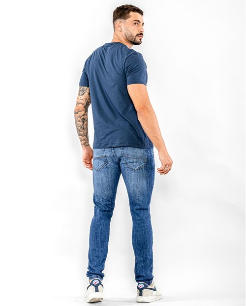 Calça Jeans Masculina Slim Fit 22517 Escura