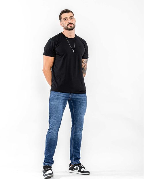 Calça Jeans Masculina Slim Fit 22693 Escura