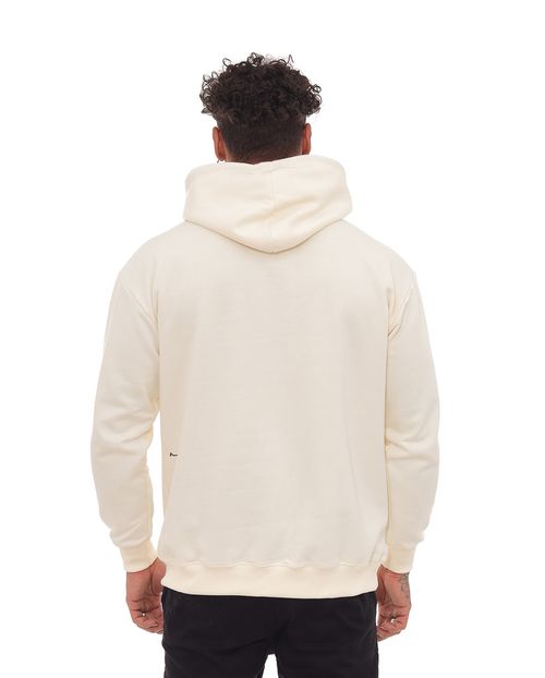 Blusa Moletom Canguru Masculina Consciencia 80066 Off White