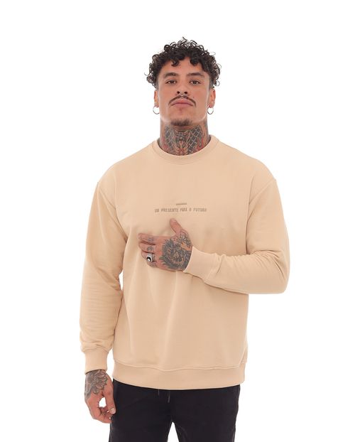 Blusa Moletom Masculina Bordada Consciencia 80054 Avela
