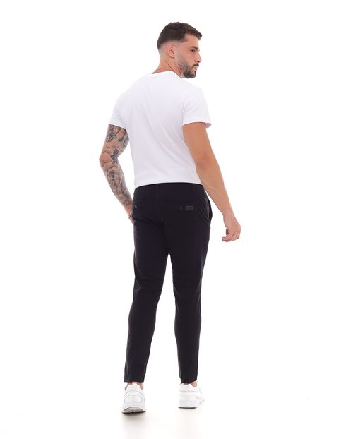 Calça Sarja Chino Skinny Masculina 21933 Preto