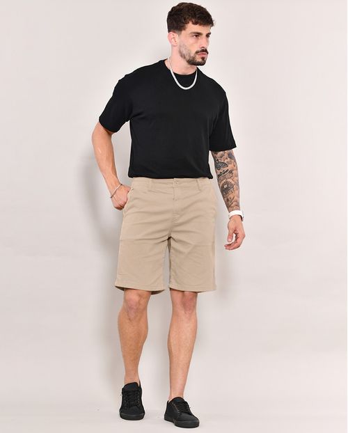 Bermuda Masculina Chino 11100 Bege