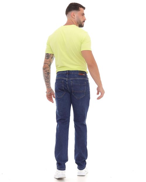 Calça Jeans Masculina Slim Fit Triple Dry Básica 23170 Escura