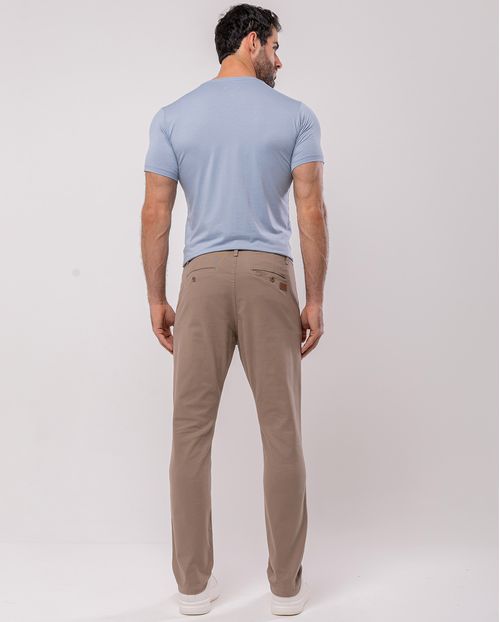 Calça Chino Masculina 11000 Caqui