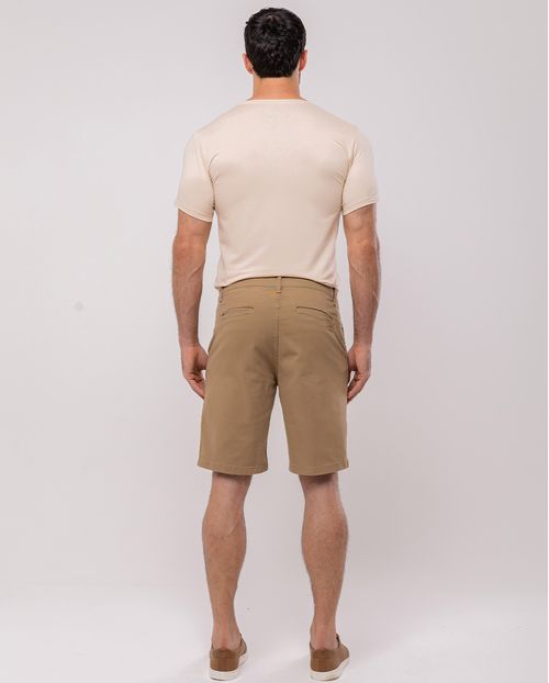 Bermuda Masculina Chino 11100 Caramelo