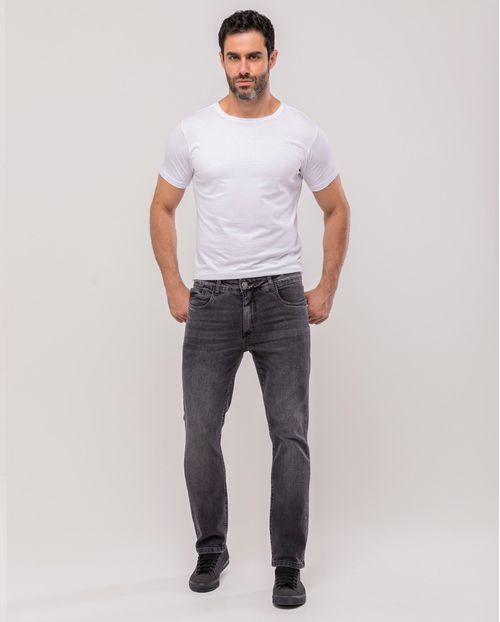 Calça Jeans Masculina Slim Fit Detalhe Bolso 24488 Vintage