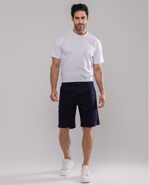 Bermuda Masculina Chino 11100 Marinho