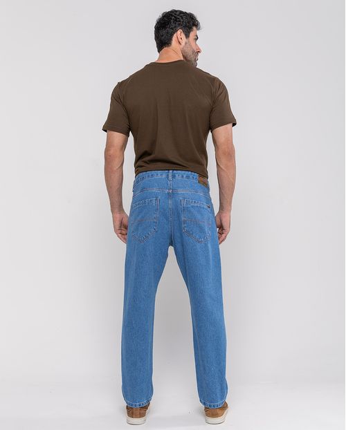 Calça Jeans Masculina  Reta  21935 Média