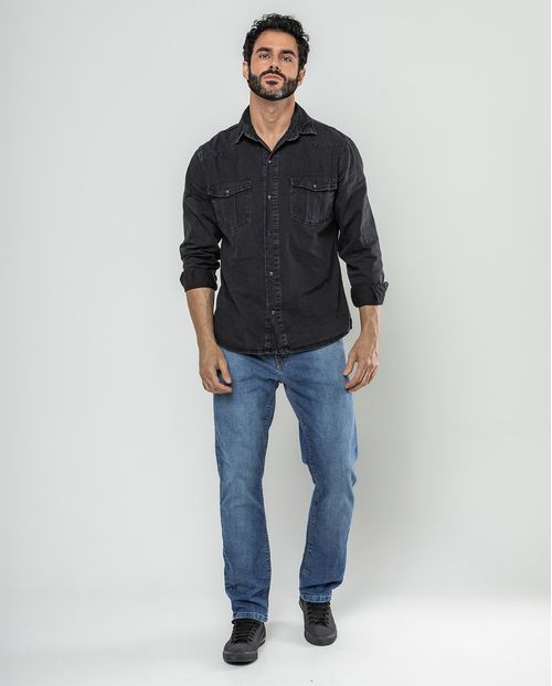 Calça Jeans Slim Fit Masculina 24670 Sky