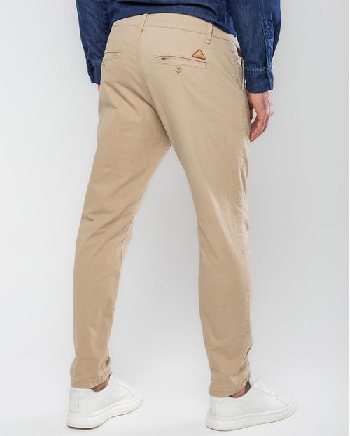 Calça Sarja Chino Masculina Premium 11201 Capuccino