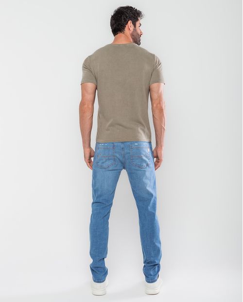 Calça Jeans Slim Fit Masculina 24808 Sky