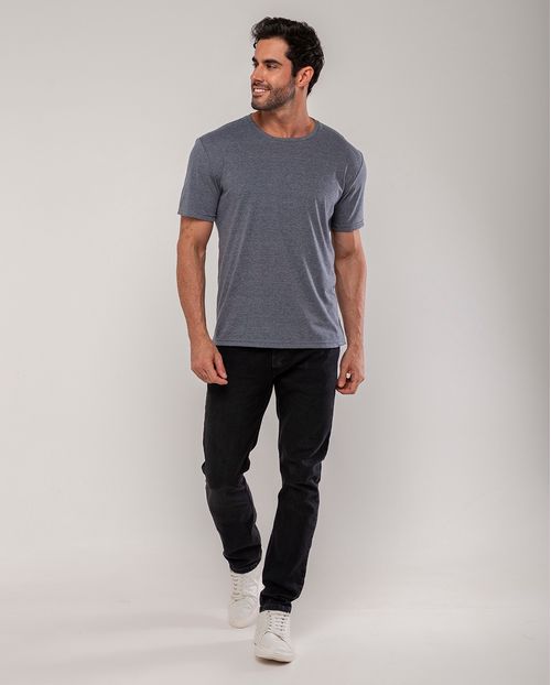 Calça Jeans Slim Fit Masculina 24939 Preto